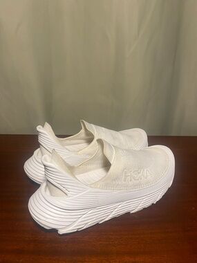 Hoka One One U Restore TC  Raw White Unisex Men’s Size 14/WMNS 15 Shoes